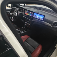 Double écran sans fil CarPlay Android pour Mercedes-Benz Classe C C63 W204 2007-2014 Lecteur multimédia LCD Navigation