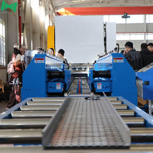 Intelligent Blue 150-450 mm Trench Type Cable Tray Making Machine Durable High Capacity Manufacturing <strong>Equipment</strong> - Product Image 3