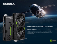 Kartu Grafis ManLi RTX 5050 NEBULA OC 8GB GDDR6 MXM Berpendingin Kipas untuk Desktop Gaming