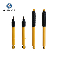 Aumer peredam kejut depan dan belakang, peredam kejut depan belakang 2 inci Lift 4X4 Off Road untuk Ford F150, Kit suspensi sel busa