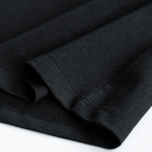 Camiseta Negra y Blanca de Cuello Redondo, Manga Corta, Transpirable, Informal, para Verano, Talla S, Hecha en China - Product Image 5