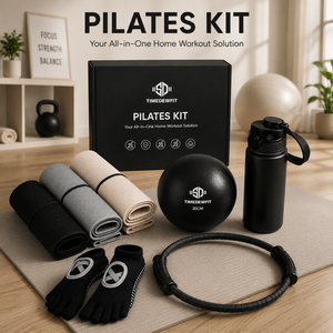 Tapis de yoga, ensemble <span class=keywords><strong>d</strong></span>'haltères, accessoires de Pilates, bracelets de cheville et de poignet personnalisés, <span class=keywords><strong>barre</strong></span> <span class=keywords><strong>d</strong></span>'haltères, <span class=keywords><strong>barre</strong></span> de musculation, anneau de résistance, kit de Pilates portable - Product Image 2