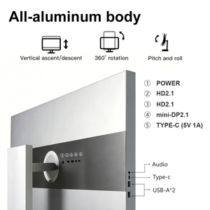 Nouvel écran de jeu IPS 6K HDR600 de 32 pouces, 60 Hz, LED, 6144*3456, 60 Hz, 223 PPI, adapté au design, au tournage, à la montage et à d'autres scènes - Product Image 4