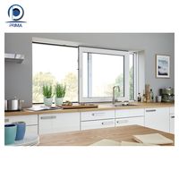 Prima House Fenêtre Design Photo Fenêtres Coulissantes en PVC Fenêtre UPVC Inclinable et Tournante Fenêtres Coulissantes en Aluminium à Double Vitrage Blanc