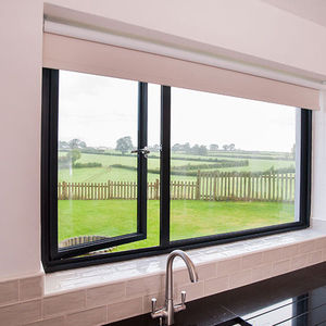 Ventana de Aluminio de Lujo para Baño, Diseño de Ventana de Granero con <span class=keywords><strong>Espejo</strong></span>, Impermeable, para Interiores del Hogar - Product Image 2