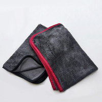 Serviette en microfibre à boucles torsadées simple couche 50x90cm 600GSM personnalisée, super absorbante pour le detailing automobile, vente en gros