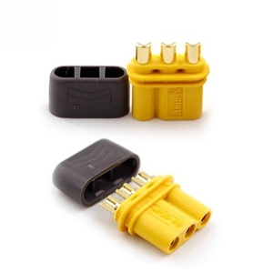 Conector Original Amass MR30 de 3 Pines, 15A-30A, Alta Corriente, Chapado en Oro, Macho y Hembra, con Funda, para Motor sin Escobillas y ESC - Product Image 2