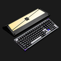 Clavier mécanique AKKO Mineral 02 OEM, format compact 1800, démontage rapide, batterie 8000 mAh, rétroéclairage RGB, taux de polling 1000 Hz, pour le gaming