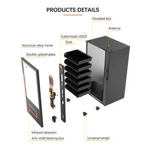<span class=keywords><strong>JSK</strong></span> ตู้จำหน่ายเครื่องดื่มสำหรับอาหารและเครื่องดื่มคอมโบตู้จำหน่ายเงินสดและชำระด้วยบัตร - Product Image 4