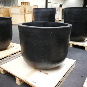 Isostatic sic graphite crucible in aluminum casting