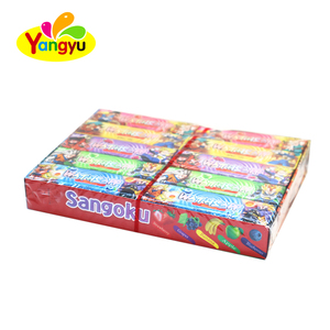 <span class=keywords><strong>Chewing</strong></span>-<span class=keywords><strong>gum</strong></span> aromatisé aux fruits de haute qualité <span class=keywords><strong>avec</strong></span> tatouages temporaires inclus - Product Image 4