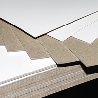 Chine Duplex Carton AAA Grade Duplex Board Gris Retour Papier Ningbo Port Bleach Board Haute Qualité 250 Grammes