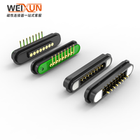 Cable de Carga Magnético Inteligente Personalizado de 8 Pines, Cable de Conexión Magnética Pogo Pin, Aplicación en Productos Electrónicos Inteligentes