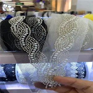 Perles de strass cousues à la main, 1 pièce, couture lourde sur les perles, pour robe de danse de petite fille