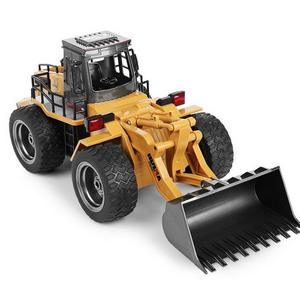 Bulldozer RC <span class=keywords><strong>Huina</strong></span> <span class=keywords><strong>583</strong></span> 1583 1:14 2.4ghz 10 canaux en métal pour enfants - Product Image 3