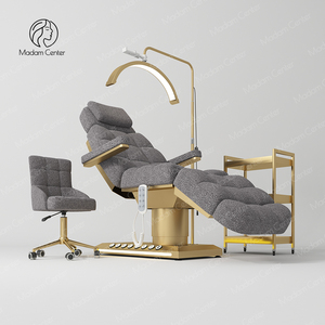 Madamcenter Chaise à Cils Réglable à <span class=keywords><strong>4</strong></span> Moteurs Estetica Lit de Spa Médical Moderne Lit de Beauté Inclinable Esthétique Camilla Cama Esteticista - Product Image 1