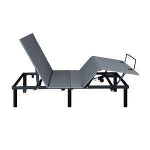 Base de Cama Eléctrica Plegable Moderna con Diseño de Panel, Cama Suave de Diseño de Lujo Ligero, Garantía de 5 Años - Product Image 1