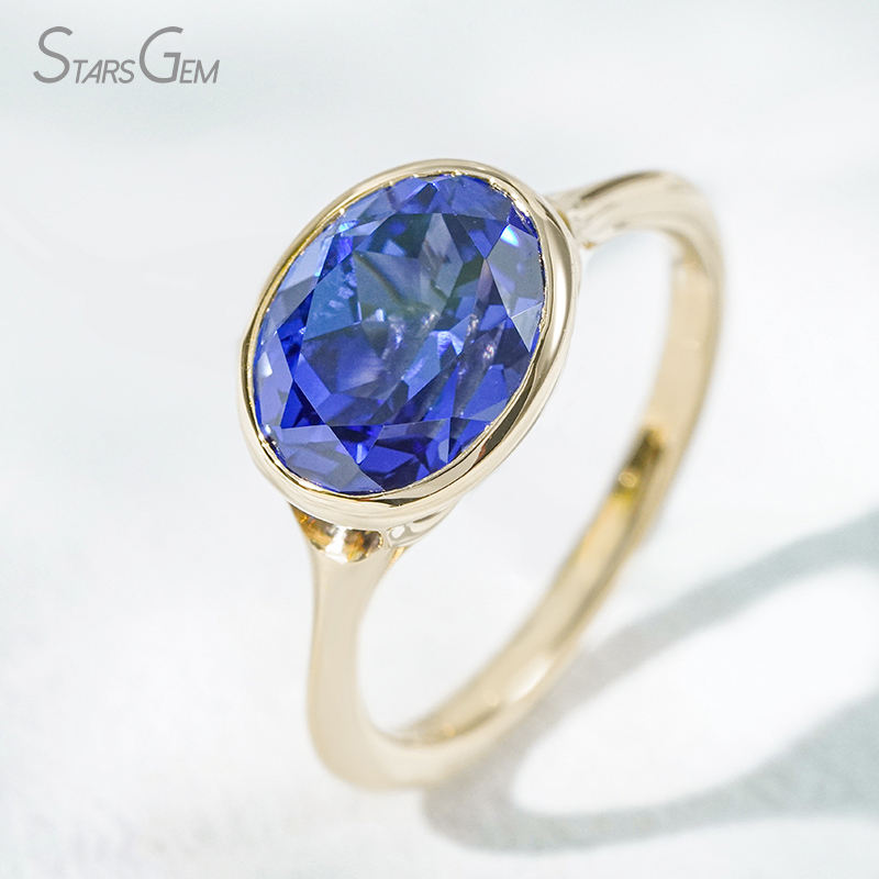 lab royal blue sapphire
