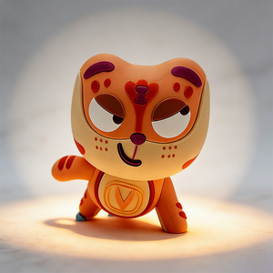 Jouets en boîte mystère de style anime personnalisés OEM ODM, figurines de dessins animés en vinyle PVC souple à grosse tête, série créative de collection - Product Image 4