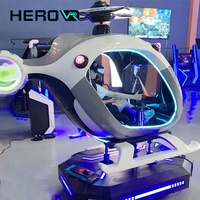 HEROVR Machine de Réalité Virtuelle Jeu Simulateur de Vol A320 Entraînement Hélicoptère Bornes d'Arcade VR pour Enfants