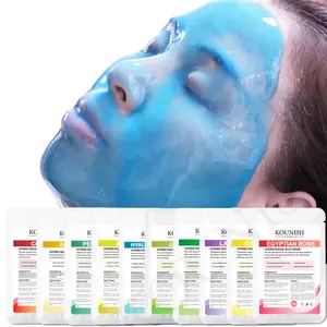 Косметическая маска для лица Cbd, частная марка, органический цветок розы, корейский уход за кожей, Очищающий желеобразный порошок, уход за кожей, маска для лица