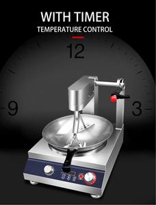 Machine à Riz Frit Rotatif Smart <span class=keywords><strong>Robot</strong></span> Cuiseur Wok <span class=keywords><strong>Chef</strong></span> Cuisson Automatique Numérique Écran Tactile Convection Chauffage - Product Image 4