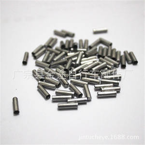 Embout de câble en aluminium pour dérailleur de vélo, pièces de rechange pour câble intérieur de frein, finition naturelle - Product Image 5