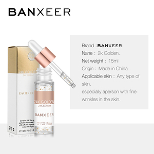 BANXEER de belleza de lujo de oro de 24 K suero Precio de cuidado de la piel contra el envejecimiento cara esencia suero - Product Image 3