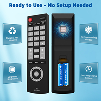 Télécommande universelle pour téléviseur NH315UP/NH315UD pour téléviseurs intelligents Sanyo LED LCD HDTV, aucune configuration nécessaire