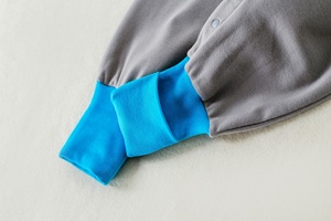 Sac de couchage pour bébé unisexe, doux, lavable, écologique, uni, teint, fermeture éclair, 0.5, prix d'usine, offre spéciale - Product Image 6