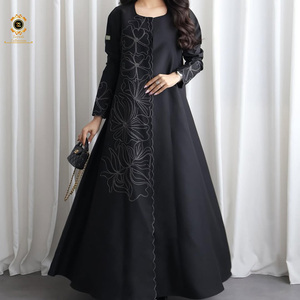 Abaya Zaynab per Donne Musulmane, Ultimo Design di Lusso Dubai, Vestito Ramadan Femmes, Abaya Femmes Rob Ramadan, Jalabiya - Product Image 2