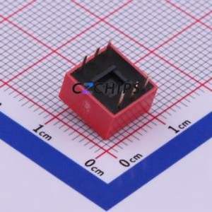 DS-03RP DIP Switch Through hole Component (THT) Switch Flat Toggle, Raised Type Single Pole Single Throw 3 2.54mm - Product Image 2