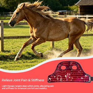 Dispositivo de Terapia Personalizado de 660nm y 850nm para Recuperación de Lesiones en la Cabeza de <span class=keywords><strong>Caballos</strong></span>, Curación de Fracturas, Terapia de Luz Roja Portátil para la Cabeza de <span class=keywords><strong>Caballos</strong></span> - Product Image 4