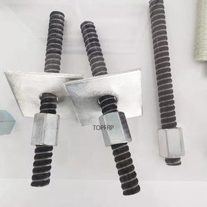 Barres d'armature époxy en fibre de basalte résistant aux acides/boulon en fibre de verre pour la construction de ponts - Product Image 4