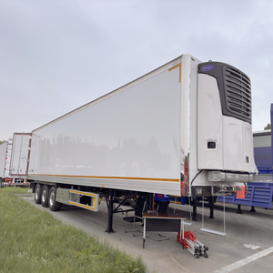Semi-remorque frigorifique neuve de haute qualité à 3 essieux de 40 pieds à vendre avec groupe frigorifique, remorque frigorifique pour camion - Product Image 3