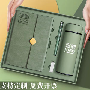 Lx250723 A5 ชุดสมุดบันทึกหนัง PU เย็บด้าย สำหรับธุรกิจ สำนักงาน ของขวัญ กลับไปโรงเรียน เขียนหนังสือ และใช้ในสำนักงาน - Product Image 2