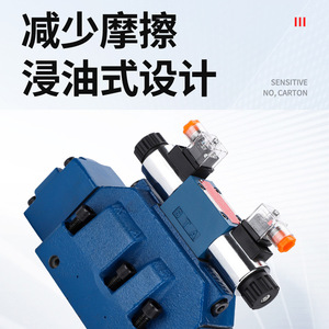 วาล์วควบคุมทิศทางไฮดรอลิกโซลินอยด์ 4WEH16-25-32-50B24V 220V วาล์วควบคุมแม่เหล็กไฟฟ้าแบบควบคุมด้วยไพล็อต สำหรับอุตสาหกรรมเคมี - Product Image 4