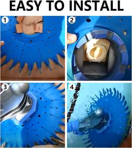 W70329 W83277 W70464 Jupe de disque d'étanchéité à ailettes pour nettoyeur de piscine Zo-diac <span class=keywords><strong>Baracuda</strong></span> G2, G3, G3 PRO, G4 - Product Image 5