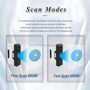 Dreambot3d Handheld Eenvoudig Te Gebruiken Model 3W Dual Scan Mode Prima & Snel Scan Gestructureerd Licht 3d Scanner Voor Brede Toepassingen - Product Image 4