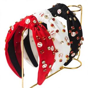 Serre-tête Nœud en Perles Léger et Écologique Fait Main Style Baroque pour Femme – Vente en Gros pour Noël - Product Image 3