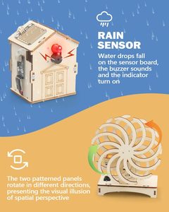 OEM STEM Kits para Crianças Com Idade 7-12 3D Puzzles De Madeira Crianças Science Experiment Kit Stem Brinquedos Educativos - Product Image 3