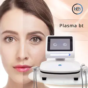Actualizaciones más recientes, máquina de belleza de ducha BT de Plasma más vendida para eliminación activa de acné, pluma de Plasma, estiramiento de la piel