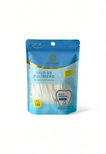Grenobil Dental Floss <b>Polymer</b> 100 Pieces Oral Care - Product Image 1