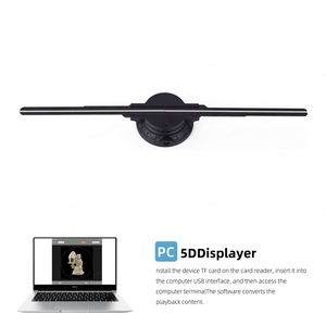 Proyector de Ventilador 3D Missyou de 42CM con Control Remoto WiFi y Control por Aplicación, Resolución 840x480, Pantalla Publicitaria de Pared MS43-D2 3D Holo - Product Image 4