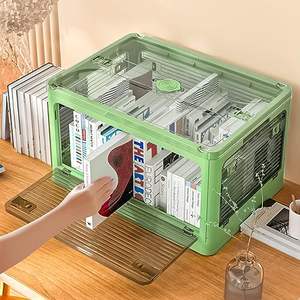 <span class=keywords><strong>Moda</strong></span> Design moderno scatola portaoggetti in plastica trasparente guardaroba vestiti trapunta giocattoli per bambini scatola di immagazzinaggio libri snack - Product Image 4