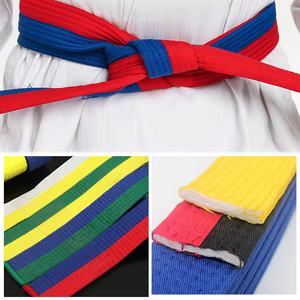 Arts martiaux karaté Judo Taekwondo ceintures professionnelles Judo Jiu jitsu bandes standard <span class=keywords><strong>ceinture</strong></span> de protection - Product Image 3