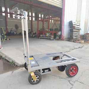 Chariot à plat électrique à 4 roues à batterie à bas prix en gros d'usine Capacité de 800 à 1000kg Personnalisation OEM - Product Image 4