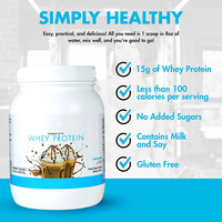 Supplément de sport de forme physique quotidienne Poudre de protéine de lactosérum complète Poudre de protéine de lactosérum isolée Saveur de crème glacée au chocolat