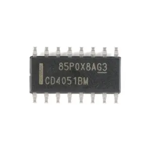 Support BOM Quotation Logic Level Conversion Function CMOS Single 8-Channel Analog Multiplexer Chip CD4051BM96 SOIC16