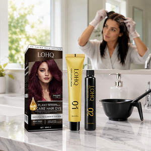 Kit Professionale per Tintura Barba e <span class=keywords><strong>Capelli</strong></span> Marrone Caffè per Barbiere e Salone, Copertura <span class=keywords><strong>Capelli</strong></span> Grigi per Uomini e Donne - Product Image 4